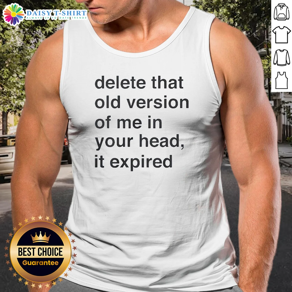 Awesome Delete That Old Version Of Me In Your Head It Expired Tank Top Awesome Delete That Old Version Of Me In Your Head It Expired Tank Top