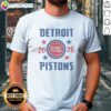 Awesome Detroit Pistons NBA 2026 Team Star Logo