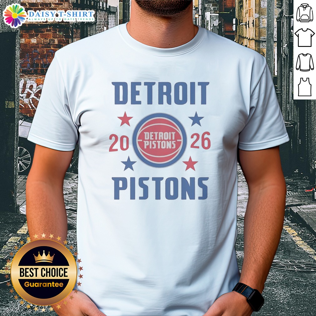 Awesome Detroit Pistons NBA 2026 Team Shirt Awesome Detroit Pistons NBA 2026 Team Shirt