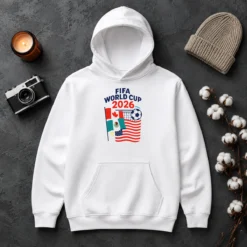 Awesome FIFA World Cup 2026 Canada Mexico United States Soccer Hoodie
