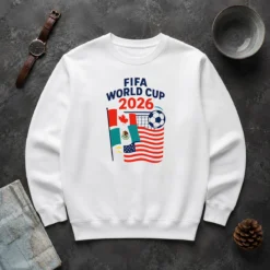 Awesome FIFA World Cup 2026 Canada Mexico United States Soccer Sweater