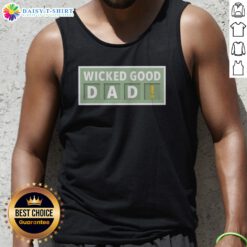 Awesome New England Patriots Wicked Good DAD Wordle Style NFL Football Tank Top for passionate fans