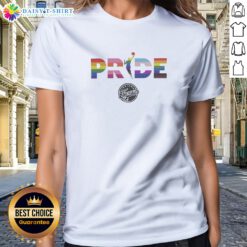 Funny Indiana Fever 2026 WNBA Pride LGBT Pattern Flag Ladies Shirt showcasing vibrant colors and unique design