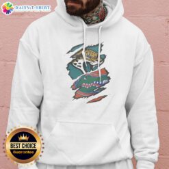 Funny Jacksonville Jaguars Florida Gators NFL College Football Hoodie featuring a humorous graphic design.