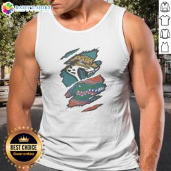 Funny Jacksonville Jaguars Florida Gators NFL College Football Tank Top on a neutral background
