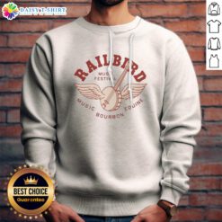 Funny Lexington Railbird Music Festival 2026 Sweashirt featuring a vibrant graphic design.