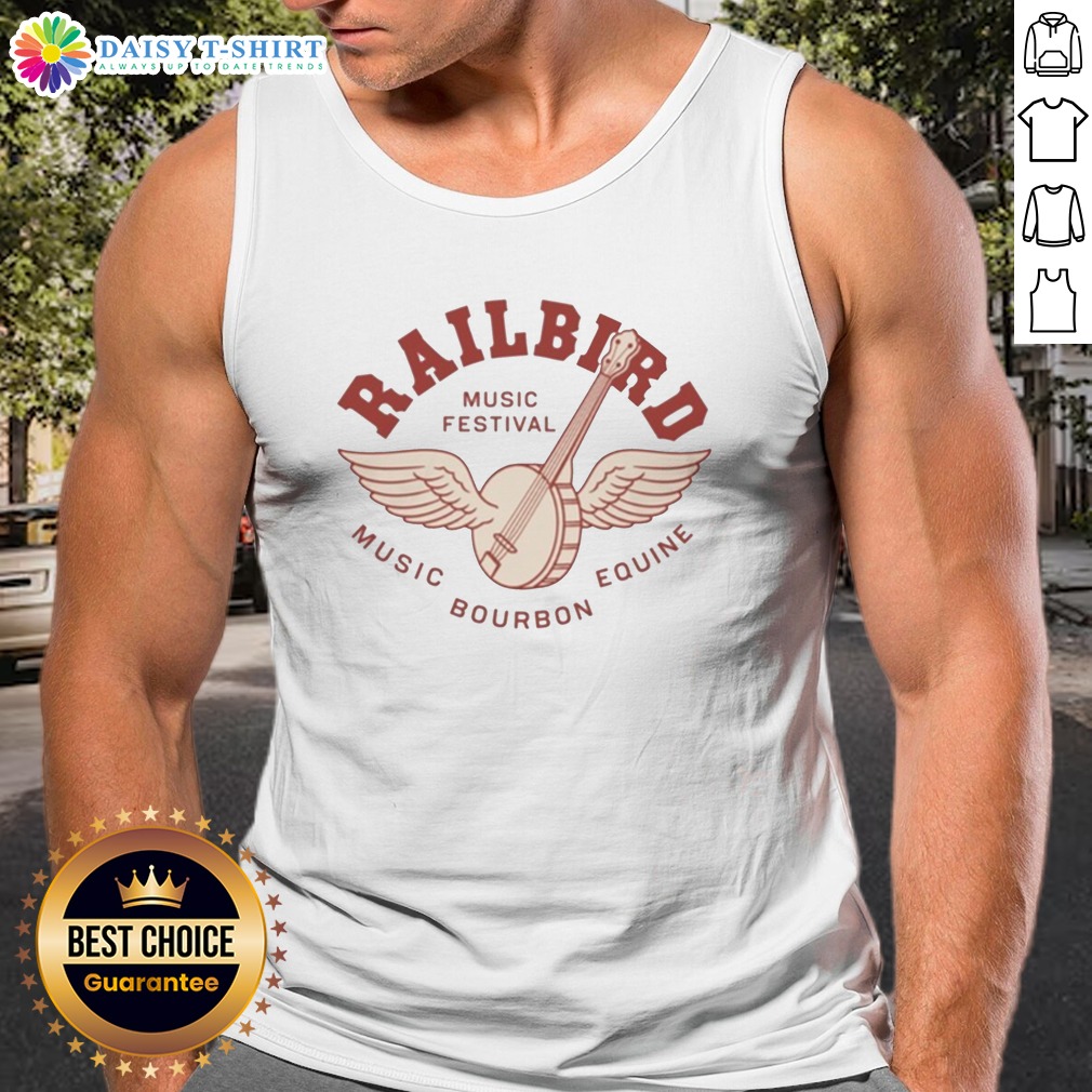 Funny Lexington Railbird Music Festival 2026 Shirt on Tank Top Funny Lexington Railbird Music Festival 2026 Shirt shown as a tank top preview