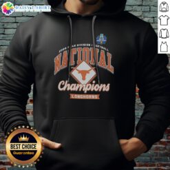 Funny Texas Longhorns 2026 NCAA Division I Softball National Champions Longhorns Hoodie displayed on a neutral background