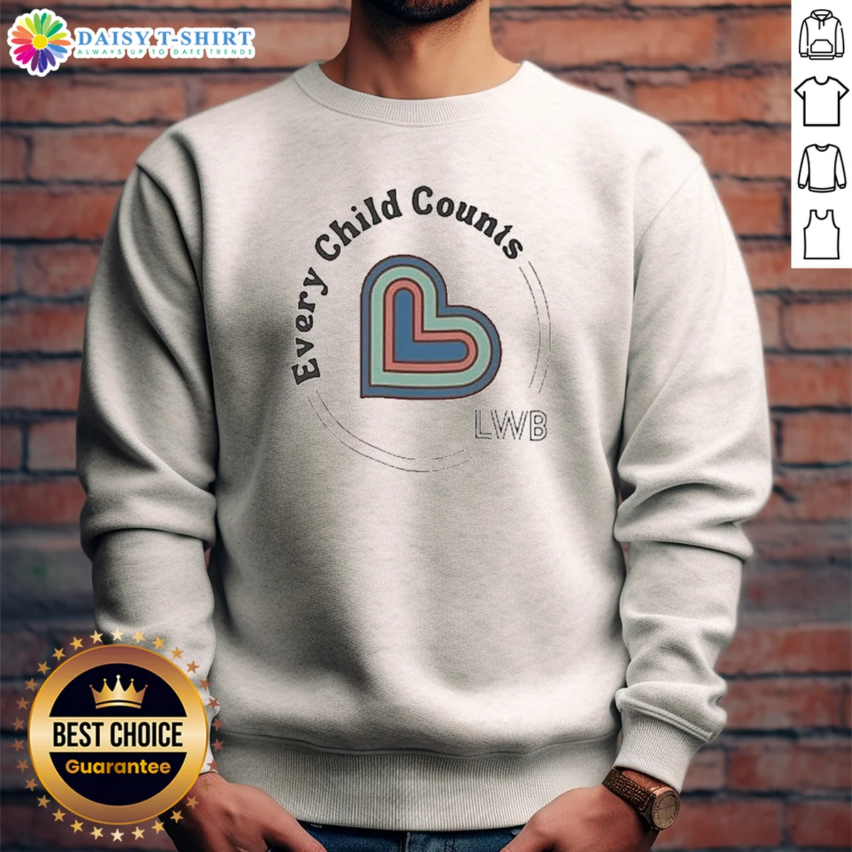 Funny The Lwb Every Child Counts Shirt Funny The Lwb Every Child Counts Shirt