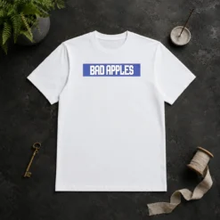 Good Bad Apples Od Stripe t shirt featuring a bold striped design on a comfortable cotton fabric