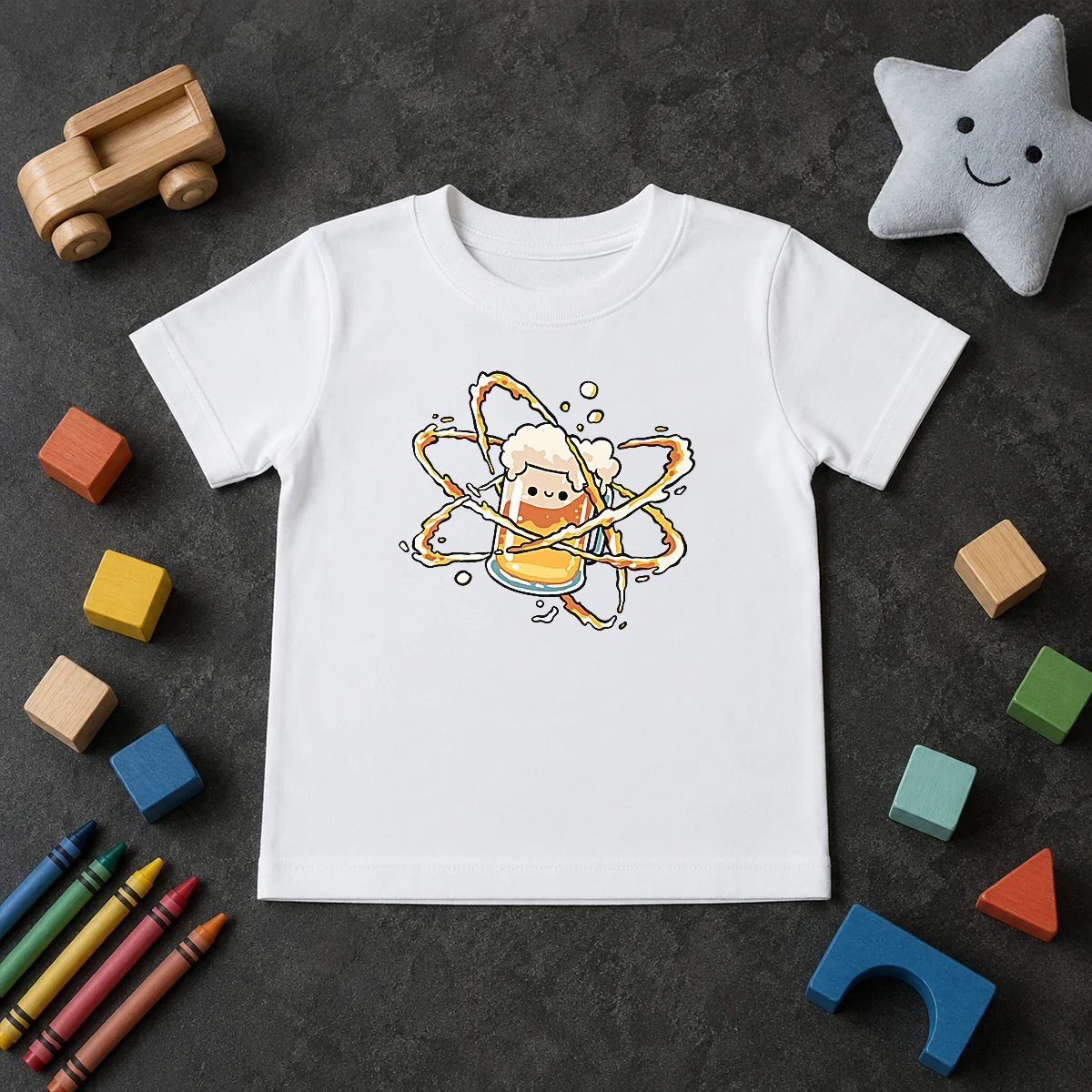Good Beer Atom Kids T Shirt Good Beer Atom Kids T-Shirt