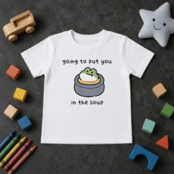 Good Frog Going To Put You In The Soup Kids T-Shirt