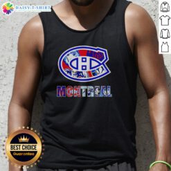 Good Montreal Sports Teams Logos Tank Top featuring vibrant team logos on a comfortable fabric.
