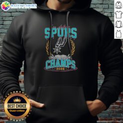 Good San Antonio Spurs Western Conference Champs 2026 NBA Basketball Championship Hoodie featuring a bold design.