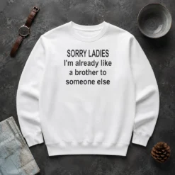Good Sorry Ladies I Am Already Like A Brother To Someone Else Sweater