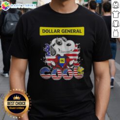 Hot Snoopy Woodstock Peanuts Dollar General Dg Cool Shirt featuring fun graphics and vibrant colors.