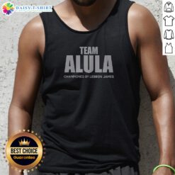 Hot Top Team Alula Championed By Lebron James Tank Top