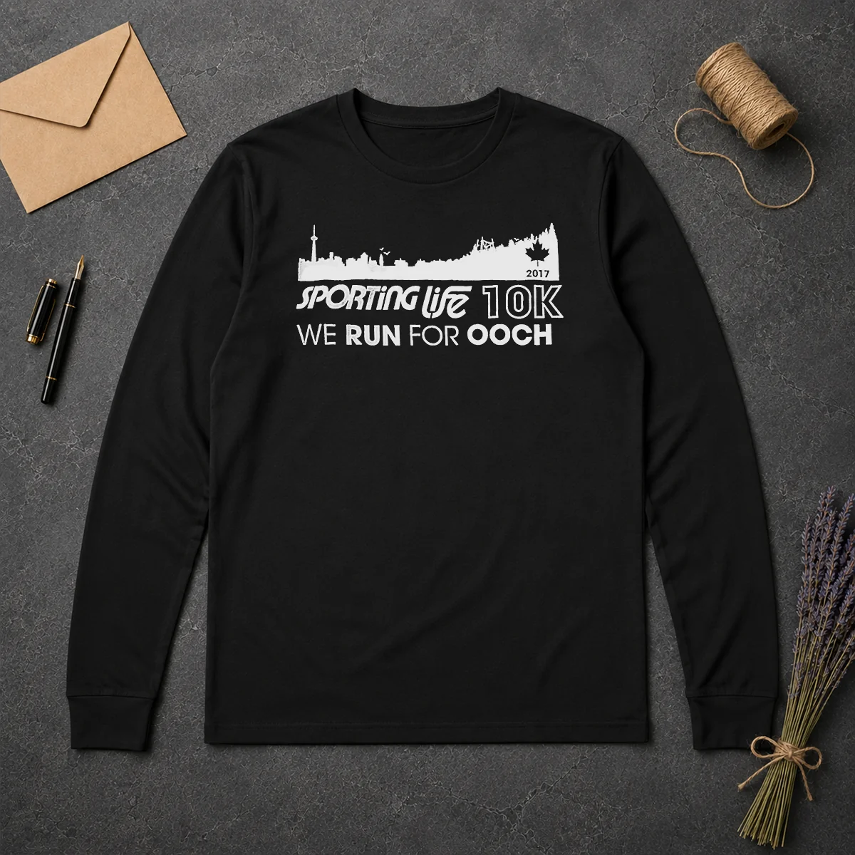 Official Sporting Life 10k We Run For Ooch Long Sleeve Shirt Official Sporting Life 10k We Run For Ooch Long Sleeve Shirt