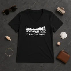 Official Sporting Life 10k We Run For Ooch V-Neck Shirt