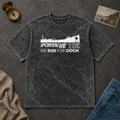 Official Sporting Life 10k We Run For Ooch Washed T-Shirt