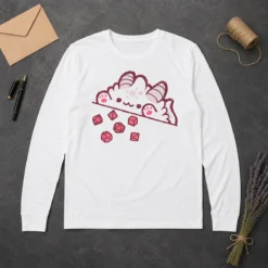 Original Bongo Cat Dnd Long Sleeve Shirt