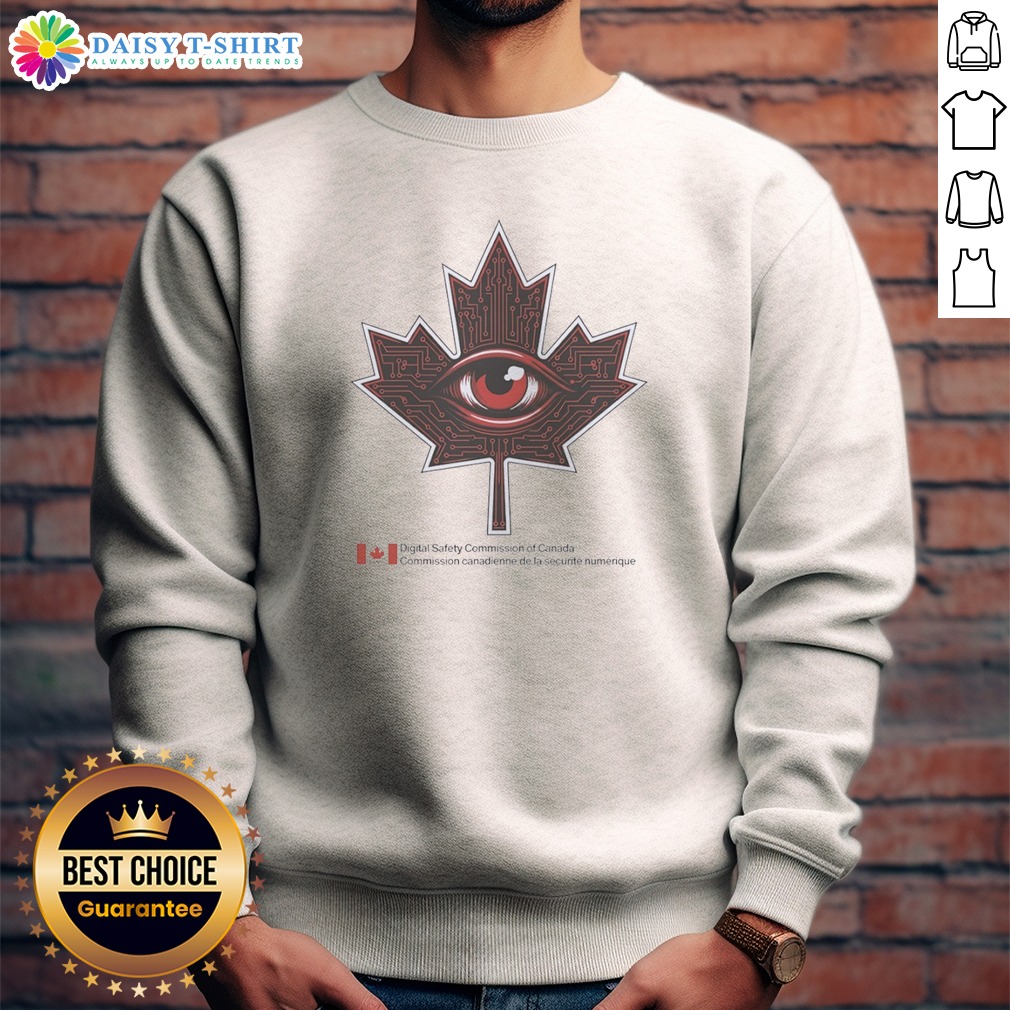 Original Digital Safety Commission Of Canada Shirt Original Digital Safety Commission Of Canada Shirt