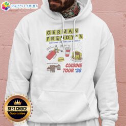Original German Freddys Cultural Learnings Of America Cuisine Tour 26 Waffles Gas Hoodie