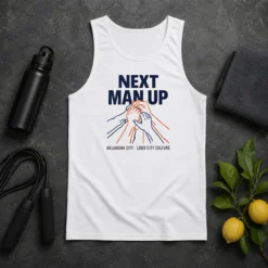Original Next Man Up Oklahoma City Loud City Culture Basketball Tank Top