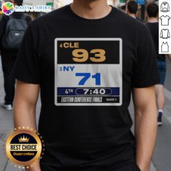 Premium Cleveland Cavaliers Vs. New York Knicks Eastern Conference Finals 2026 Shirt featuring bold team graphics.