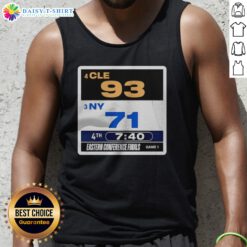 Premium Cleveland Cavaliers Vs. New York Knicks Eastern Conference Finals 2026 Tank Top displayed on a neutral background