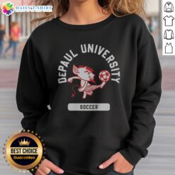 Premium Dibs Depaul Blue Demons Soccer Depaul University Sweashirt featuring vibrant team colors