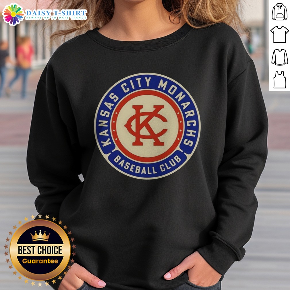 Premium Kansas City Monarchs Baseball Club Kansas City Monarchs Baseball Logo Shirt on Sweashirt Premium Kansas City Monarchs Baseball Club Kansas City Monarchs Baseball Logo Shirt shown as a sweashirt preview