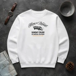Premium Sunday Cruise Los Angeles California One Block At A Time Sweater