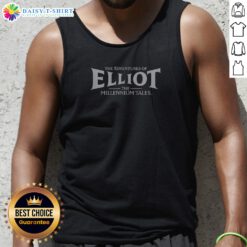 Pretty Good The Adventures Of Elliot The Millennium Tales Fantasy Video Game Bold Logo Tank Top in black sleeveless style