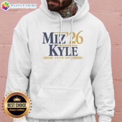 Pretty Jacob Misiorowski And Kyle Harrison Jacob Misiorowski Miz Kyle '26 K'S For Days Hoodie displayed on a neutral background