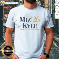 Pretty Jacob Misiorowski And Kyle Harrison Jacob Misiorowski Miz Kyle '26 K'S For Days Shirt displayed on a hanger