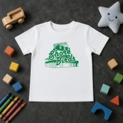 Pretty Jason Kelce Philadelphia Eagles Oceandrive Shore Birds Kids T Shirt in vibrant colors on a comfortable cotton fabric