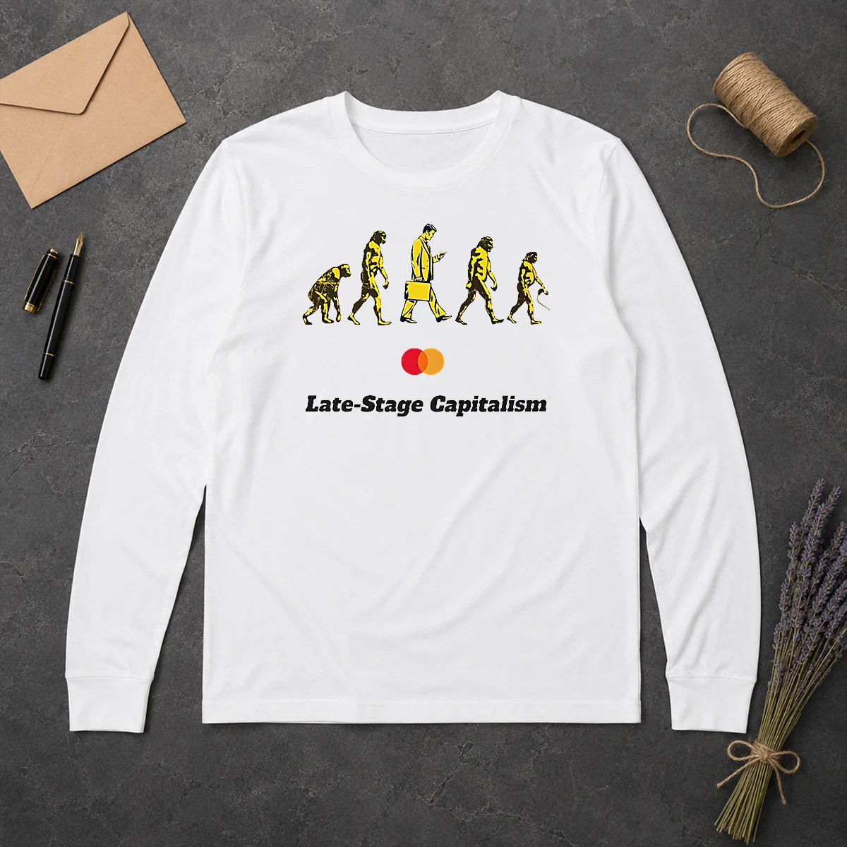 Pretty Late Stage Capitalism Idiocracy Evolution Long Sleeve Shirt Pretty Late Stage Capitalism Idiocracy Evolution Long Sleeve Shirt