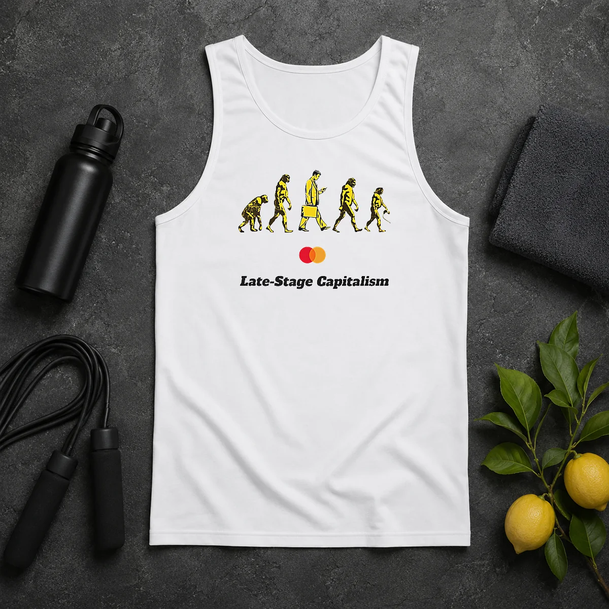 Pretty Late Stage Capitalism Idiocracy Evolution Tank Top Pretty Late Stage Capitalism Idiocracy Evolution Tank Top