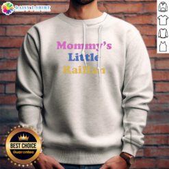 Pretty Mommy'S Little Raifan Sweatshirt featuring a cozy fit and vibrant graphic design.