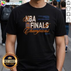 Pretty New York Knicks 2025 2026 NBA Finals Champions National Basketball Association Shirt in vibrant colors