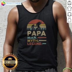 Pretty Papa Man Myth Legend Bigfoot Tank Top