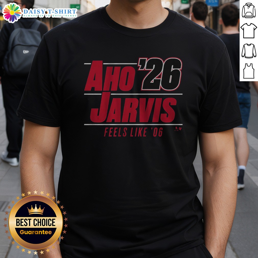 Top Aho Jarvis '26 Shirt on Classic Shirt Top Aho Jarvis '26 Shirt shown as a classic shirt preview
