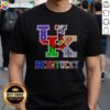 Top KY Wildcats Cardinals Loucity Racing Lexington UK Logo Shirt showcasing vibrant colors and unique design.