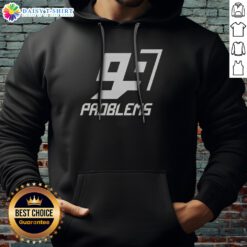 Top Michael Buchanan New England Patriots Problems Logo Hoodie featuring a bold design