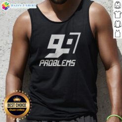 Top Michael Buchanan New England Patriots Problems Logo Tank Top featuring vibrant team colors and graphics
