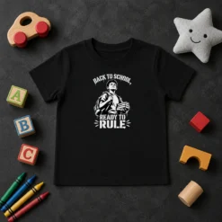 Awesome Funny Pretty Back To School Stencil For Proud Students Kids T-Shirt