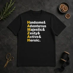 Awesome Hamzah Handsome Adventurous Majestic Zesty Active Heroic
