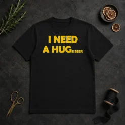 Awesome I Need A Huge Beer Funny Drinking Alcohol Humor