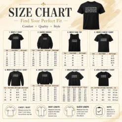 Size chart for Awesome I Sure Do Hope This Thing That Has Made Me Upset Doesn'T Make Me Upset This Time with measurements in inches and cm